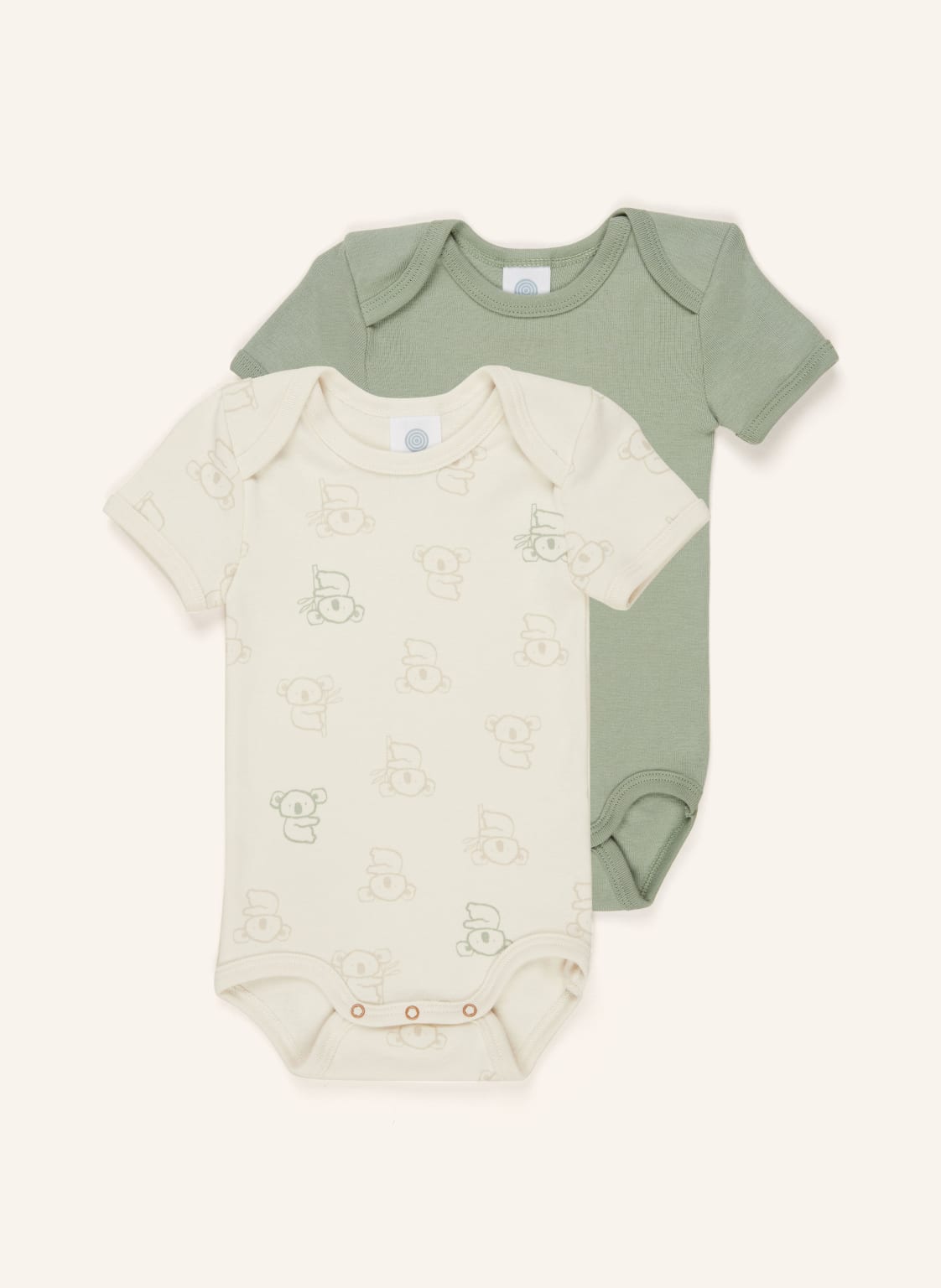 Sanetta 2er-Pack Bodies gruen Sanetta 2er-Pack Bodies gruen von Sanetta