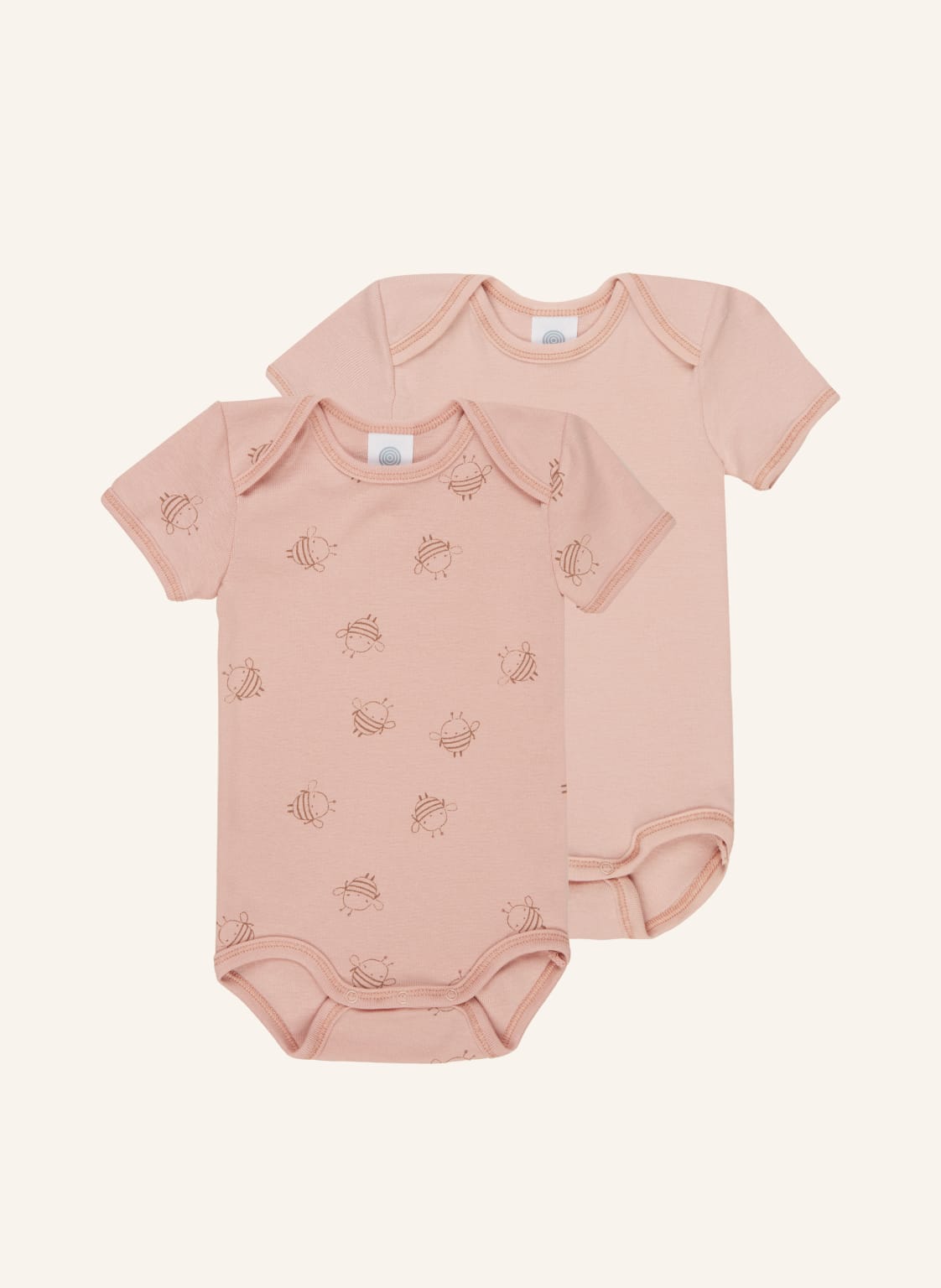 Sanetta 2er-Pack Bodies rosa Sanetta 2er-Pack Bodies rosa von Sanetta