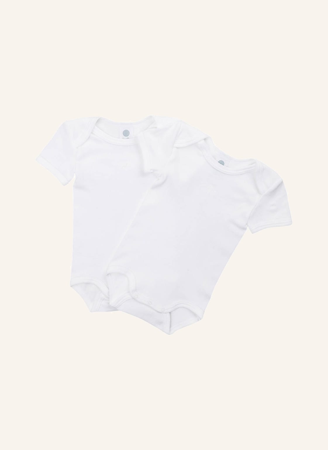 Sanetta 2er-Pack Bodies weiss Sanetta 2er-Pack Bodies weiss von Sanetta