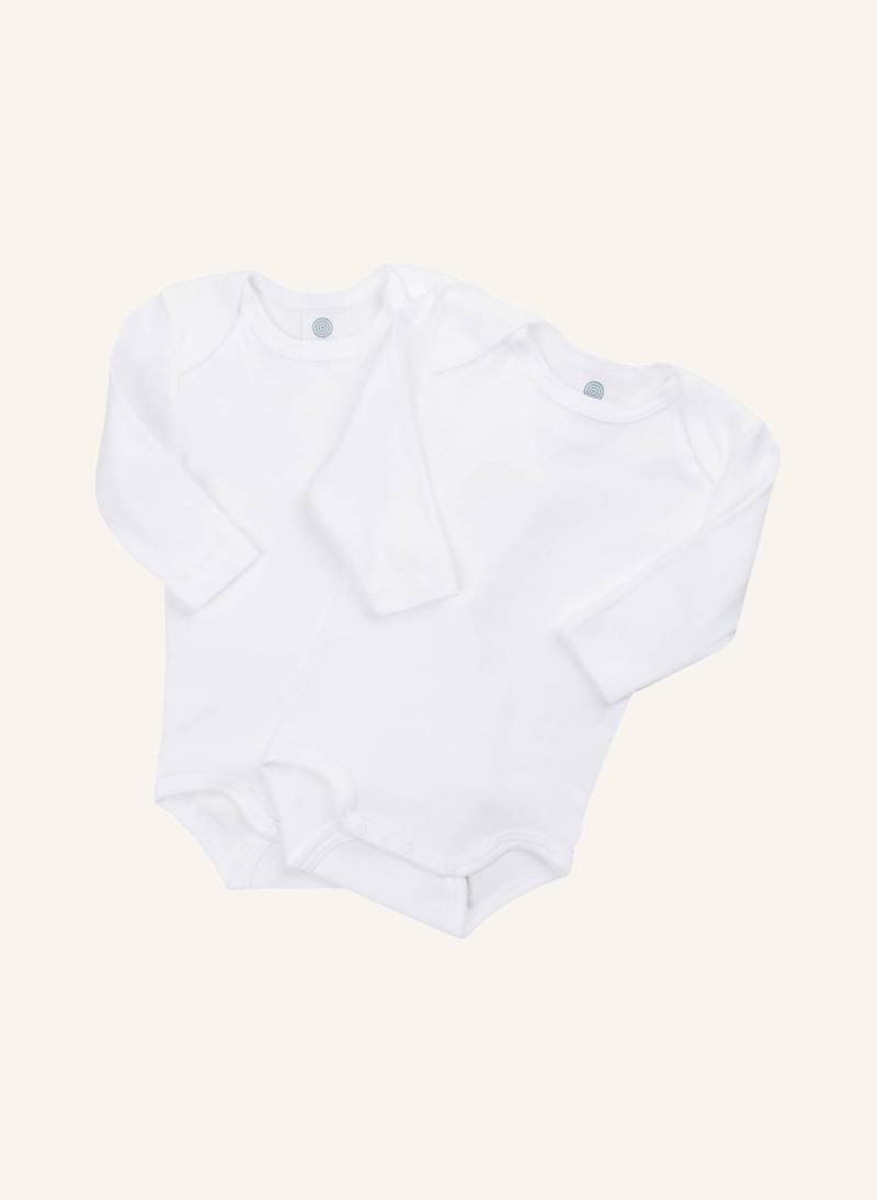 Sanetta 2er-Pack Bodies weiss Sanetta 2er-Pack Bodies weiss von Sanetta