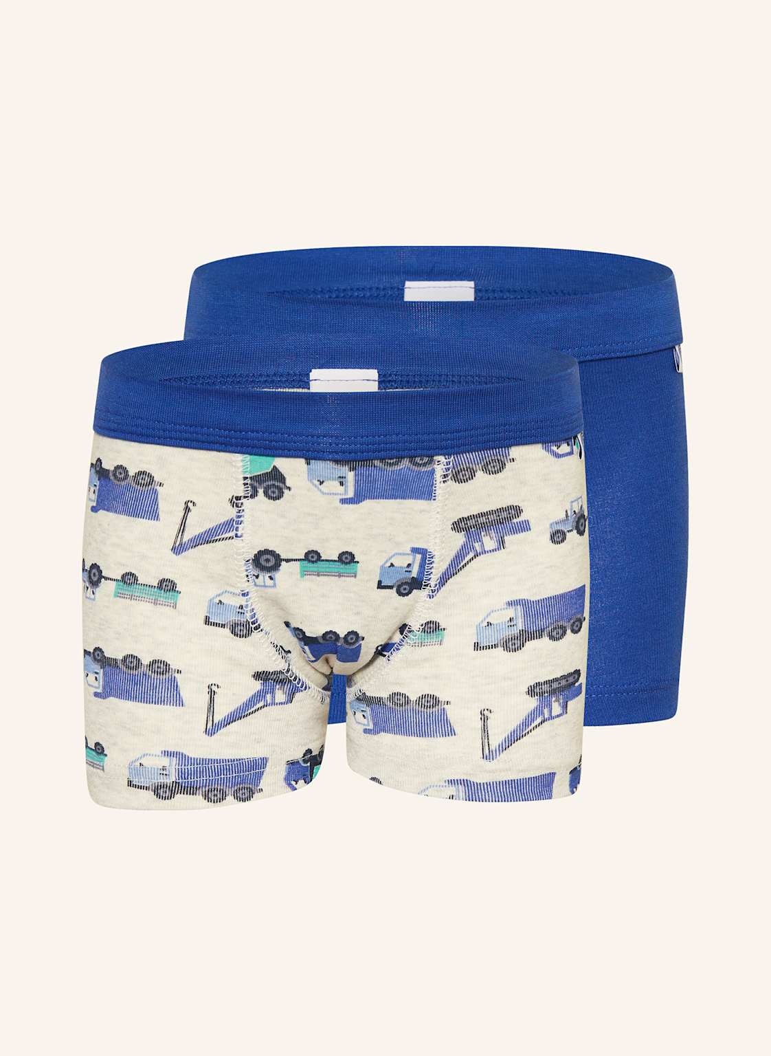 Sanetta 2er-Pack Boxershorts blau von Sanetta