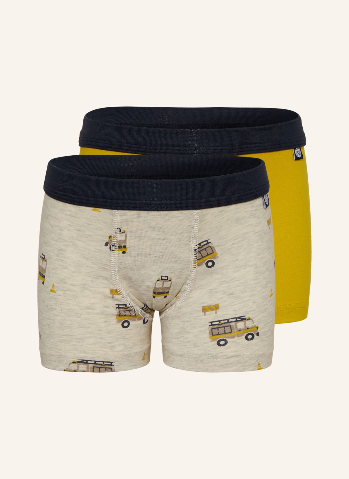 Sanetta 2er-Pack Boxershorts grau von Sanetta