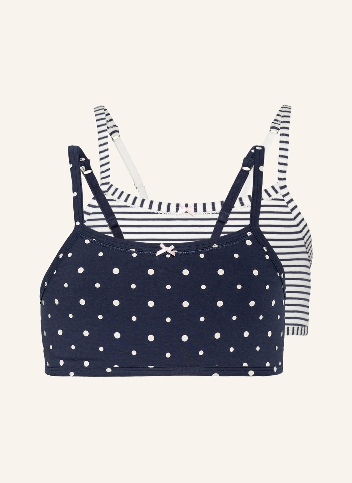 Sanetta 2er-Pack Bustiers blau Sanetta 2er-Pack Bustiers blau von Sanetta
