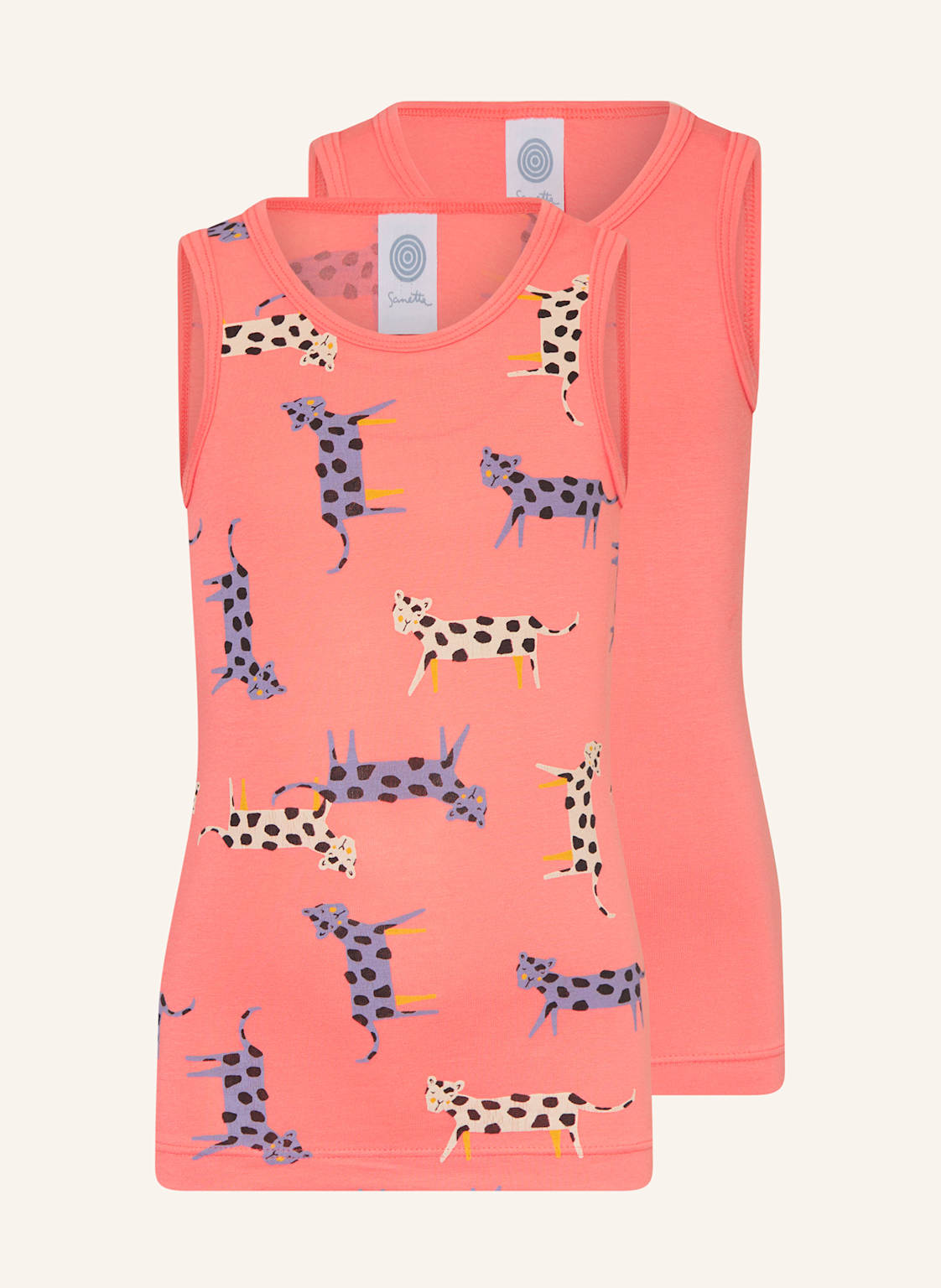 Sanetta 2er-Pack Tops pink Sanetta 2er-Pack Tops pink von Sanetta