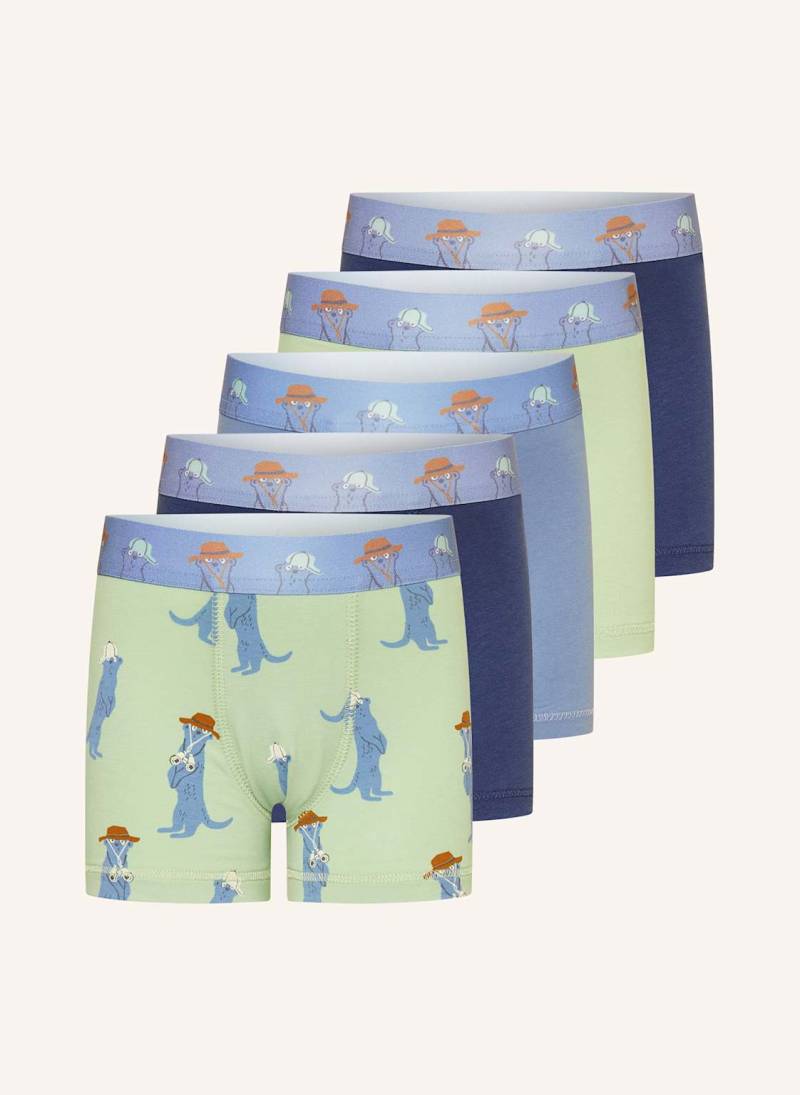 Sanetta 5er-Pack Boxershorts gruen von Sanetta