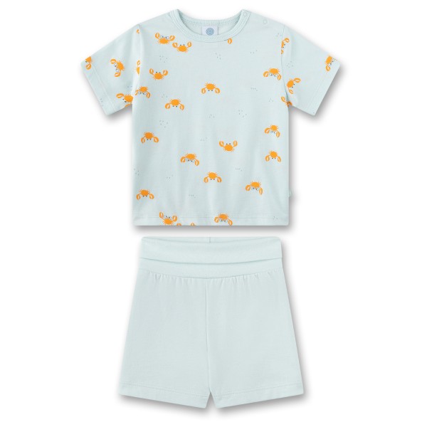 Sanetta - Baby Boy Modern Mainstream Pyjama Short - Alltagsunterwäsche Gr 80 grau von Sanetta