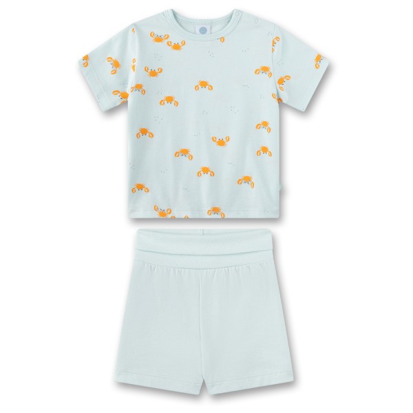 Sanetta - Baby Boy Modern Mainstream Pyjama Short - Alltagsunterwäsche Gr 92 grau von Sanetta