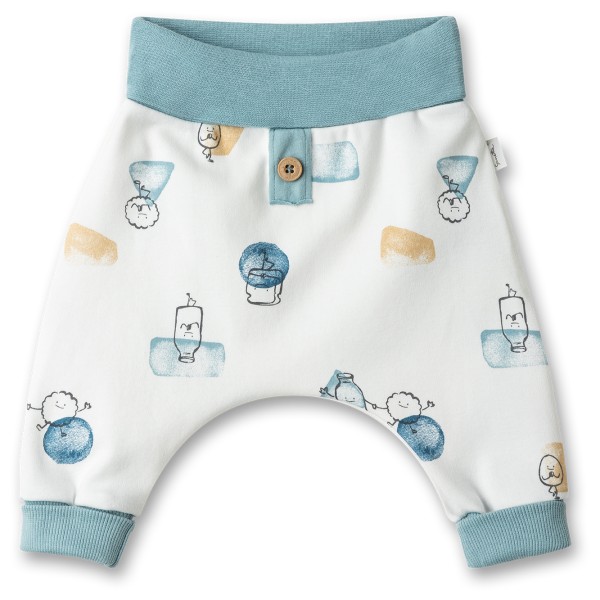 Sanetta - Baby Boy' s Pure LT 1 Trousers - Freizeithose Gr 80 weiß von Sanetta