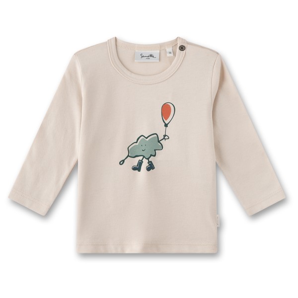 Sanetta - Baby Boy's Shirt Pure LT 1 - Longsleeve Gr 74 beige von Sanetta