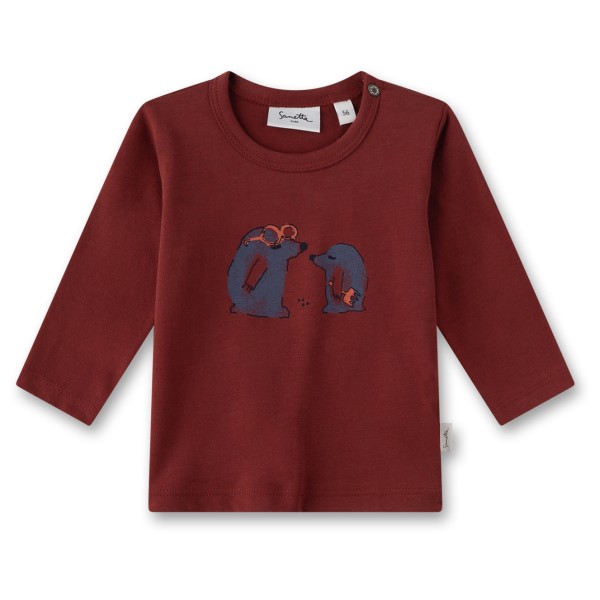 Sanetta - Baby Boy's Shirt Pure LT 2 - Longsleeve Gr 68 rot von Sanetta