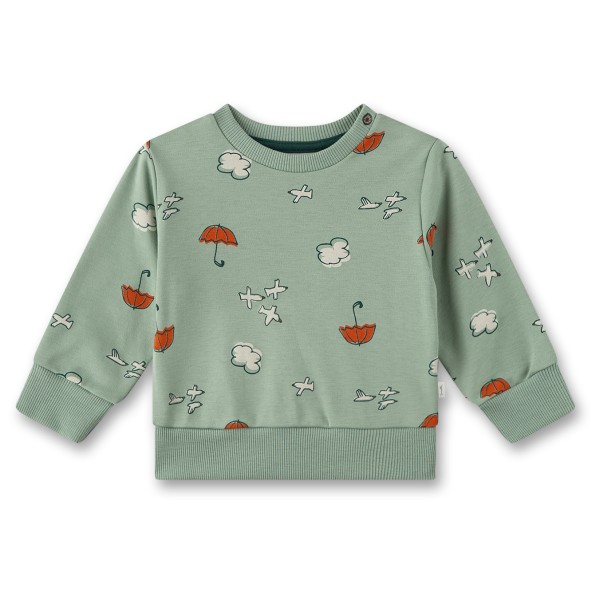 Sanetta - Baby Boy's Sweatshirt 100% organic cotton - Pullover Gr 68;74;80;86 türkis von Sanetta