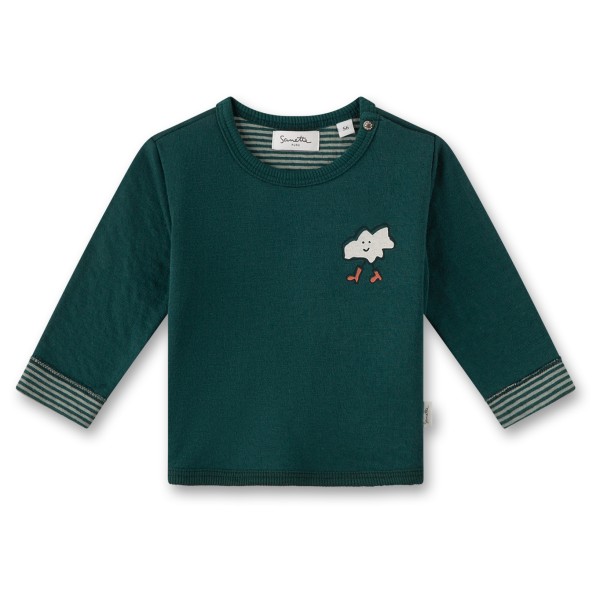 Sanetta - Baby Boy's Sweatshirt Doubleface Mix - Pullover Gr 68;74;80;86;92 grün/blau von Sanetta