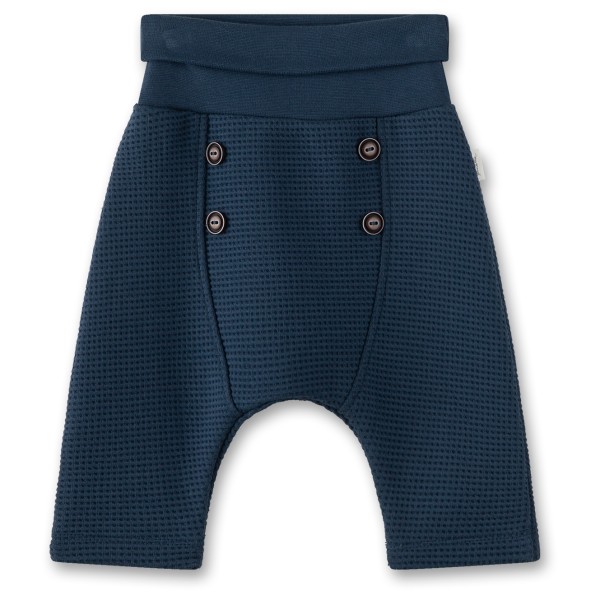 Sanetta - Baby Boy's Trouser Pure Waffle Fleece - Freizeithose Gr 74;80 blau von Sanetta