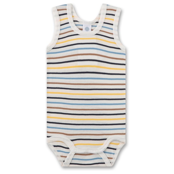 Sanetta - Baby Boys Modern Classic Body Sleeveless - Alltagsunterwäsche Gr 68;74;80;92;98 grau von Sanetta