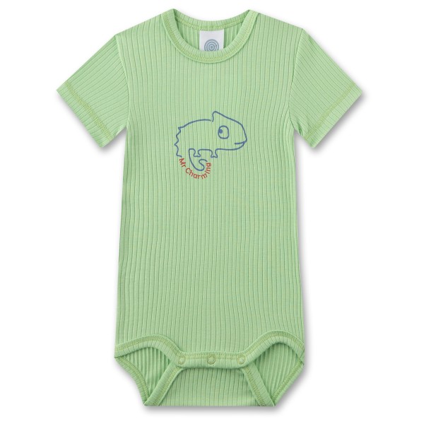 Sanetta - Baby Boys Modern Mainstream Body S/S - Alltagsunterwäsche Gr 104;56;68;74;80;86;98 grau;grün von Sanetta