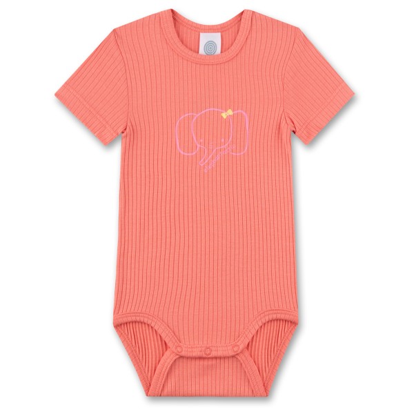 Sanetta - Baby Girl Modern Mainstream Body S/S - Alltagsunterwäsche Gr 68 rot von Sanetta