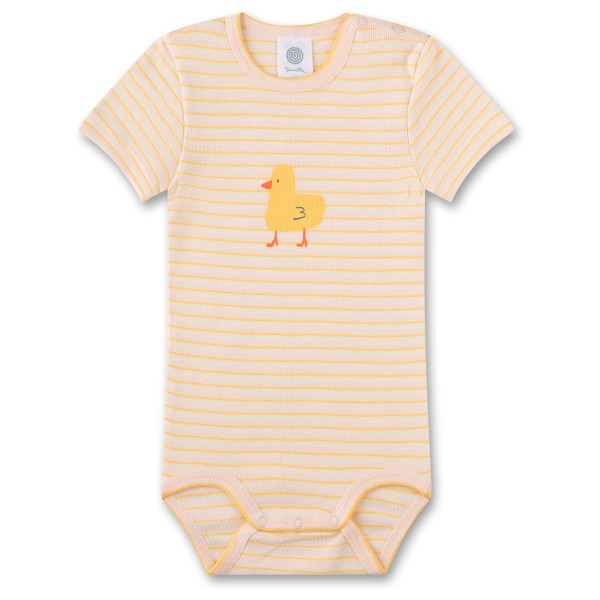 Sanetta - Baby Girl Modern Mainstream Body S/S - Alltagsunterwäsche Gr 74 beige von Sanetta