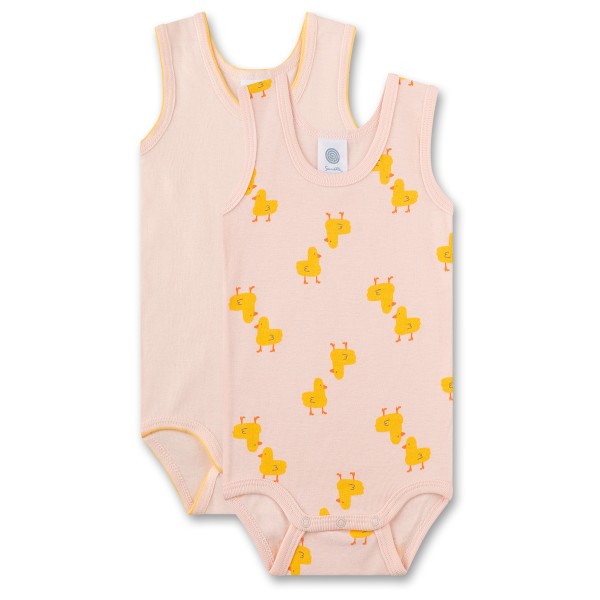 Sanetta - Baby Girl Modern Mainstream Body Sleeveless - Alltagsunterwäsche Gr 62 rosa von Sanetta