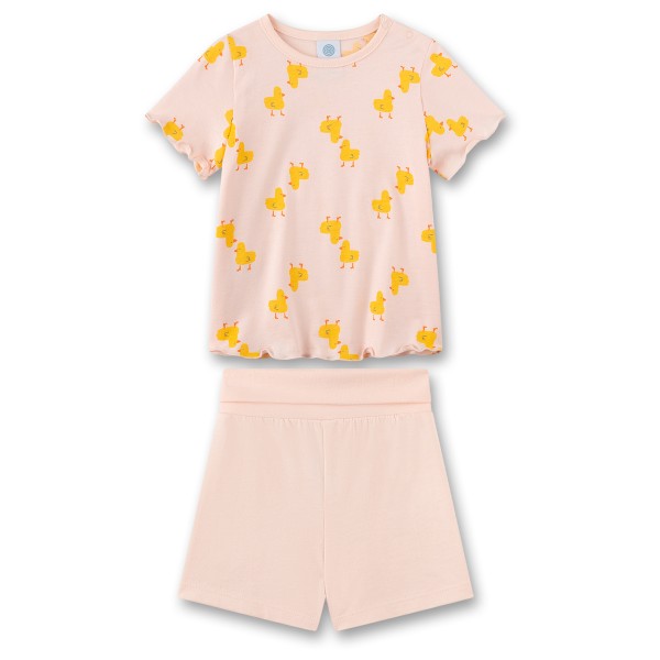 Sanetta - Baby Girl Modern Mainstream Pyjama Short - Alltagsunterwäsche Gr 74;80;86 rosa von Sanetta