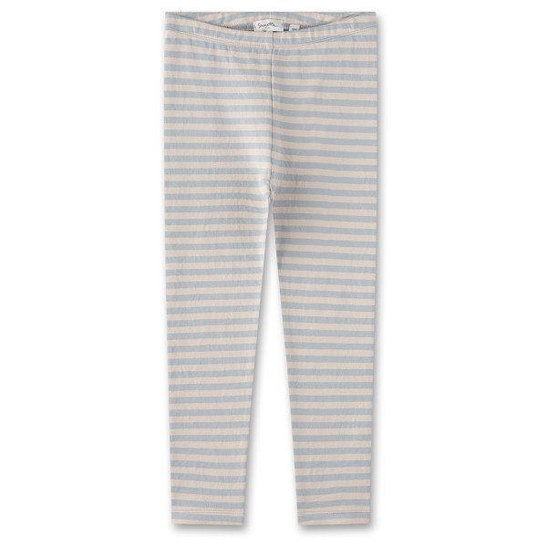 Sanetta - Baby's & Kid Girl's Leggings Pure Single Stripe - Freizeithose Gr 104;110;116;122;128;140;80;86;92;98 grau von Sanetta