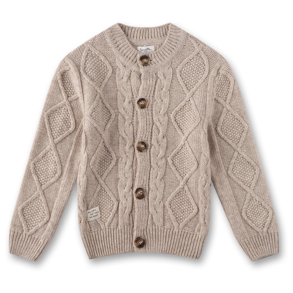 Sanetta - Baby & Kid Boy's Cardigan Pure LT 2 - Pullover Gr 110;122;140;74;86;98 braun von Sanetta