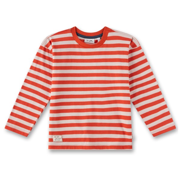 Sanetta - Baby & Kid Boy's Shirt Pure LT 1 - Longsleeve Gr 104;110 grau;rosa/rot von Sanetta