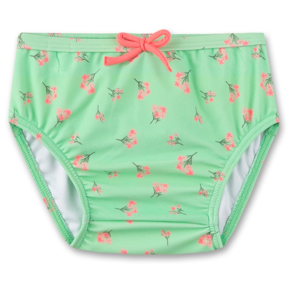 Sanetta - Beach Baby Girls Swim Diaper AOP - Badehose Gr 68;74;86 grün;rosa von Sanetta