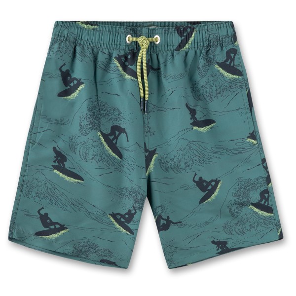 Sanetta - Beach Teens Boys Swim Trunks Woven - Boardshorts Gr 128 türkis von Sanetta