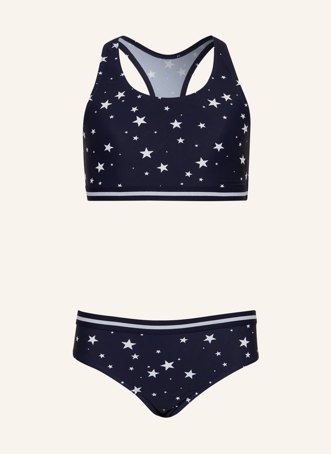 Sanetta Bustier-Bikini blau Sanetta Bustier-Bikini blau von Sanetta