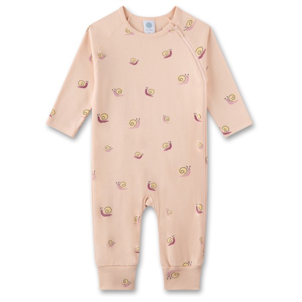 Sanetta - Girl Kid's Overall Long, Allover San Pure - Alltagsunterwäsche Gr 56;62;68;74;80;86;92 beige von Sanetta