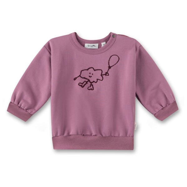 Sanetta - Girl Kid's Sweatshirt Pure LT 1 - Pullover Gr 74 rosa/lila von Sanetta