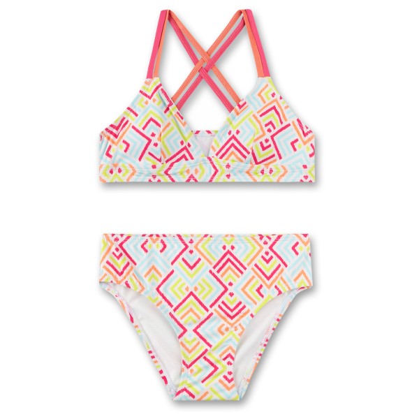 Sanetta - Girl's Beach Bikini - Bikini Gr 152 bunt von Sanetta