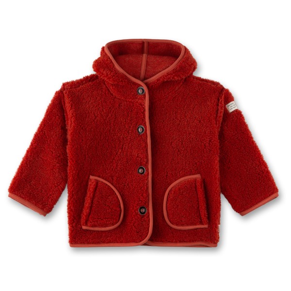 Sanetta - Girl's Jacket with Buttons - Freizeitjacke Gr 104;110;116;122;128;92;98 rot von Sanetta