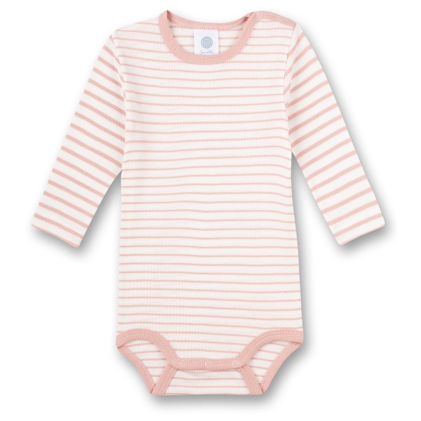 Sanetta - Kid's Body 1/1 Stripes - Alltagsunterwäsche Gr 56 weiß von Sanetta