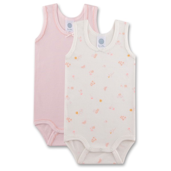 Sanetta - Kid's DP Body Sleeveless 324629+324630 - Alltagsunterwäsche Gr 68 weiß von Sanetta