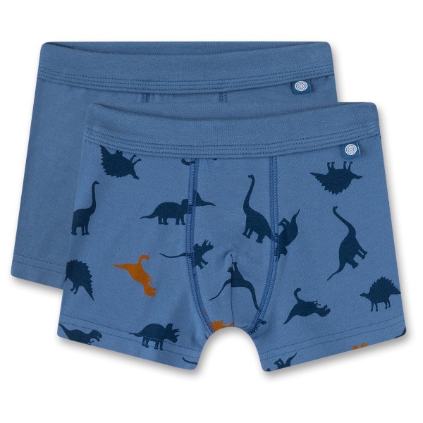Sanetta - Kid's DP Short 337001+337003 - Unterhose Gr 116 blau von Sanetta