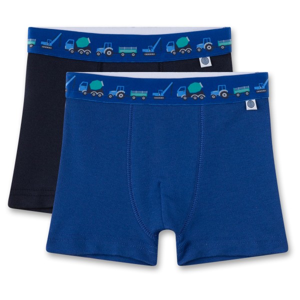 Sanetta - Kid's DP Shorts 336936+336937 - Unterhose Gr 140 blau von Sanetta