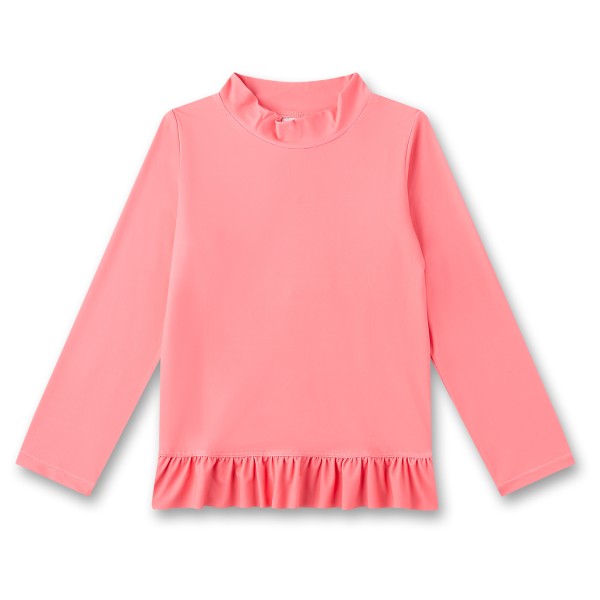 Sanetta - Kid's Rashguard 1/1 L/S - Lycra Gr 128 rosa von Sanetta