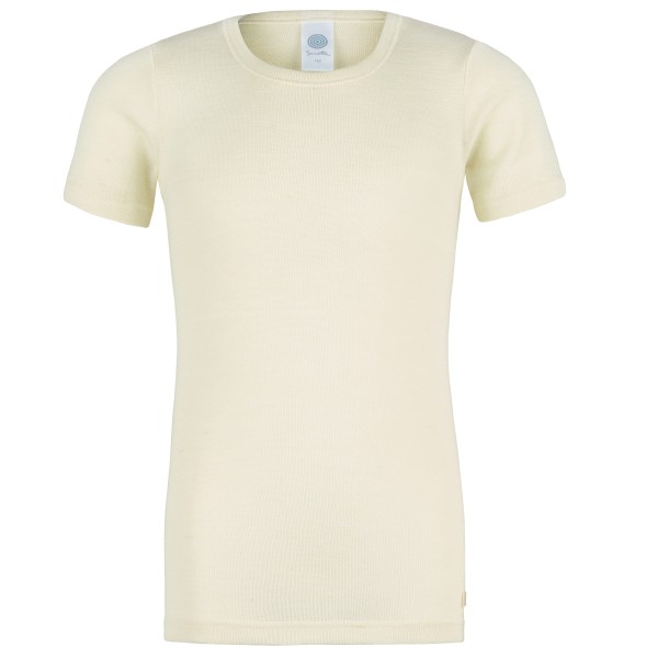 Sanetta - Kid's T-Shirt 1/2 Wool/Silk Wool - Merinounterwäsche Gr 152 beige/weiß Sanetta - Kid's T-Shirt 1/2 Wool/Silk Wool - Merinounterwäsche Gr 152 beige/weiß von Sanetta