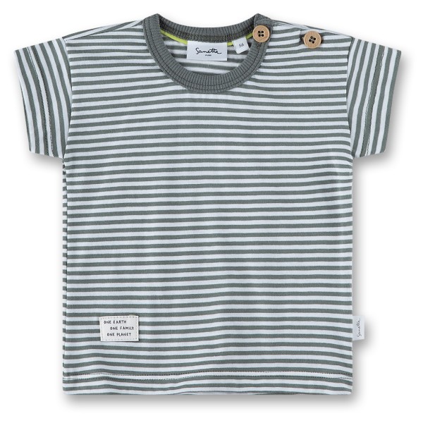 Sanetta - Kid's T-Shirt 11886 - T-Shirt Gr 110 grau von Sanetta