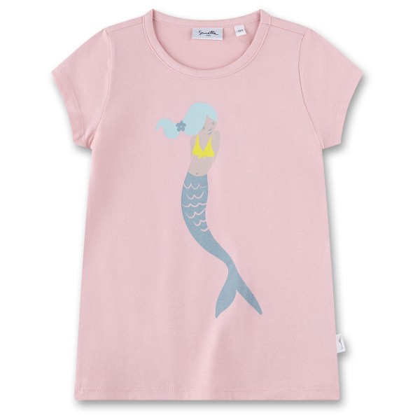 Sanetta - Kid's T-Shirt 11967 - T-Shirt Gr 104;110;116;122;128;140;98 grau;rosa von Sanetta