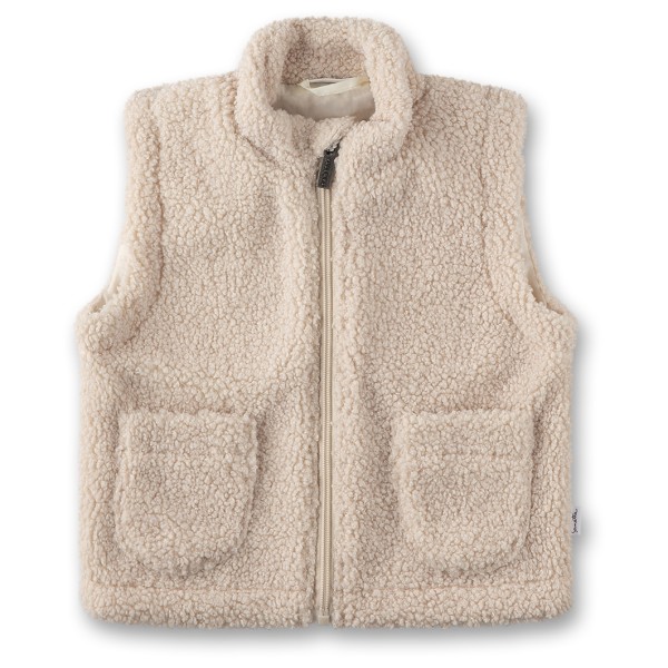 Sanetta - Kid's Vest Pure Outdoor - Fleecegilet Gr 110;116;122;128;140;92;98 beige von Sanetta