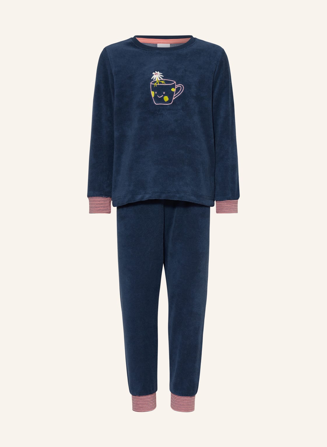 Sanetta Schlafanzug Aus Frottee blau Sanetta Schlafanzug Aus Frottee blau von Sanetta