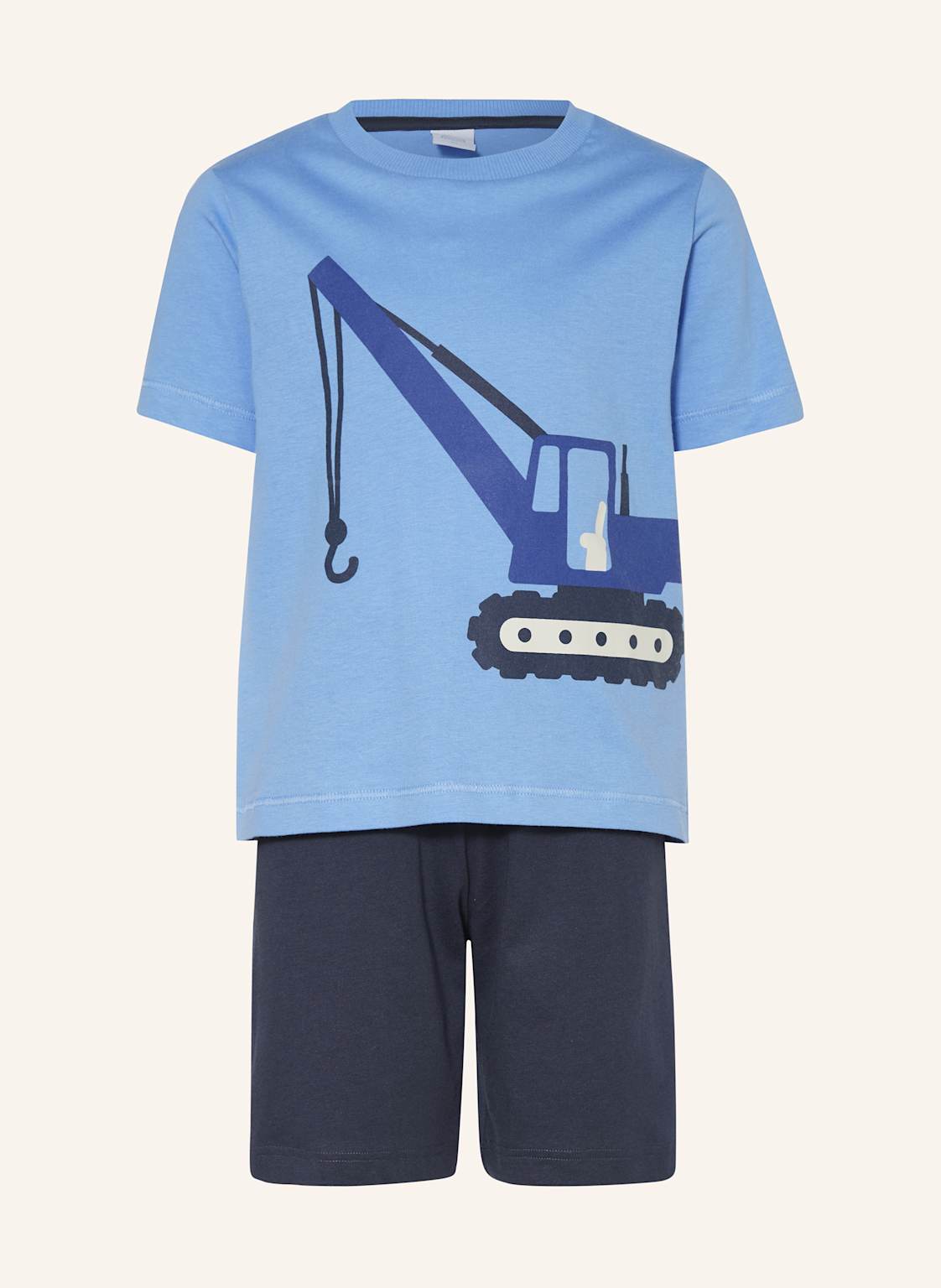 Sanetta Shorty-Schlafanzug blau Sanetta Shorty-Schlafanzug blau von Sanetta