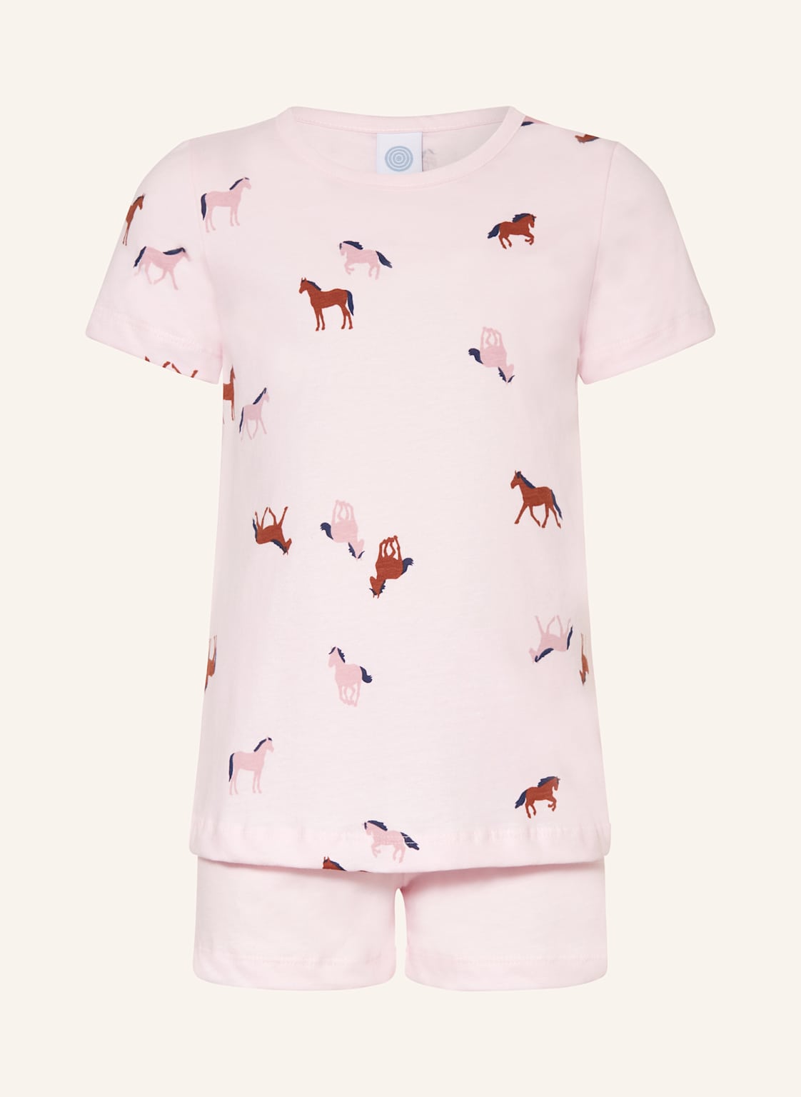 Sanetta Shorty-Schlafanzug rosa Sanetta Shorty-Schlafanzug rosa von Sanetta