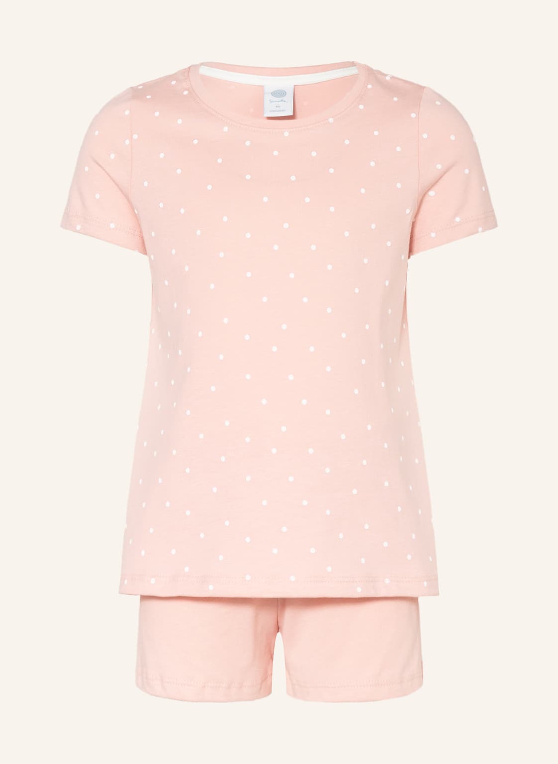 Sanetta Shorty-Schlafanzug rosa Sanetta Shorty-Schlafanzug rosa von Sanetta