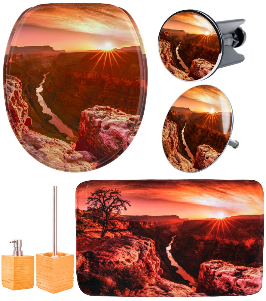 Sanilo Badaccessoire-Set »Grand Canyon«, (Komplett-Set, 6 tlg.) von Sanilo