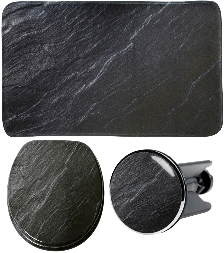 Sanilo Badaccessoire-Set »Granit«, (Komplett-Set, 3 tlg.) von Sanilo