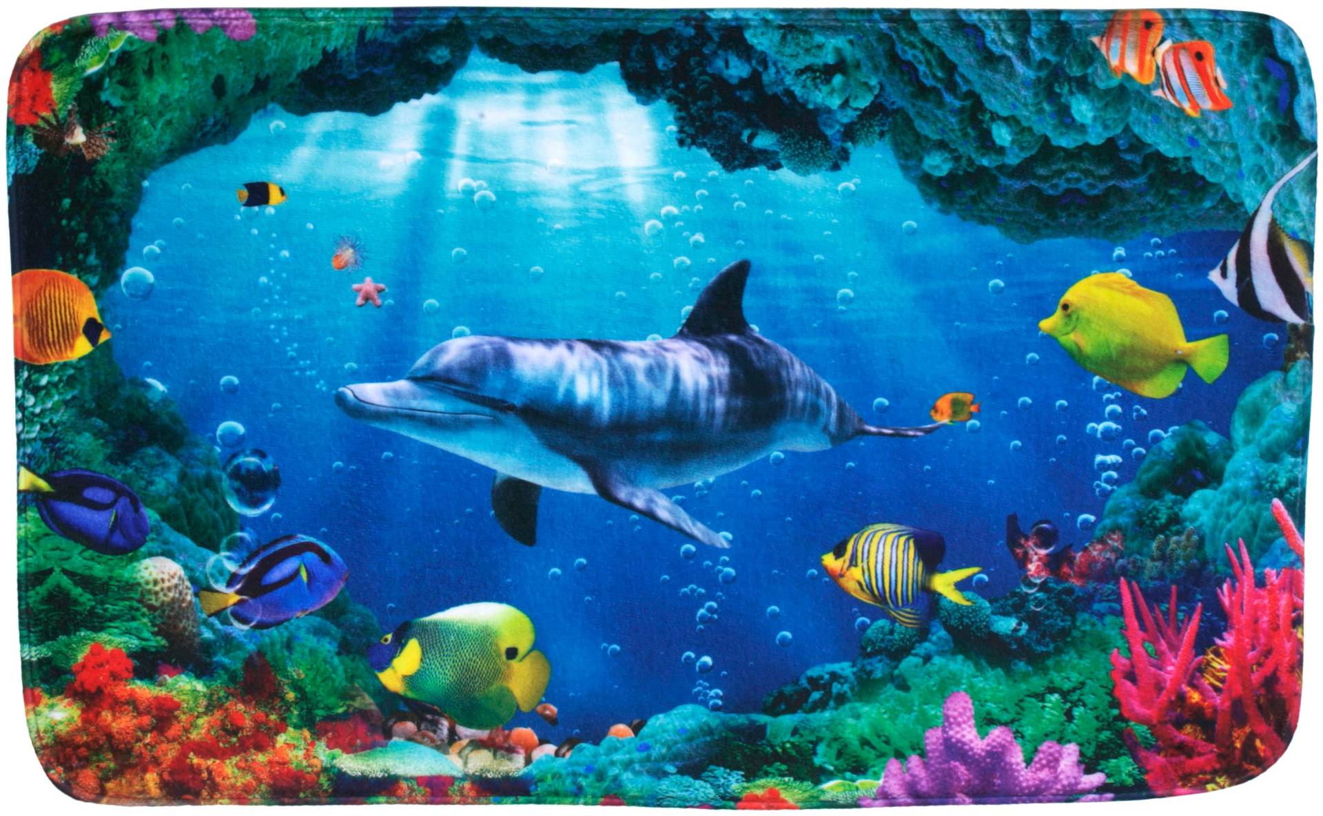 Sanilo Badematte »Delphin Korallen«, schnell trocknend, Memory Schaum Sanilo Badematte »Delphin Korallen«, schnell trocknend, Memory Schaum von Sanilo