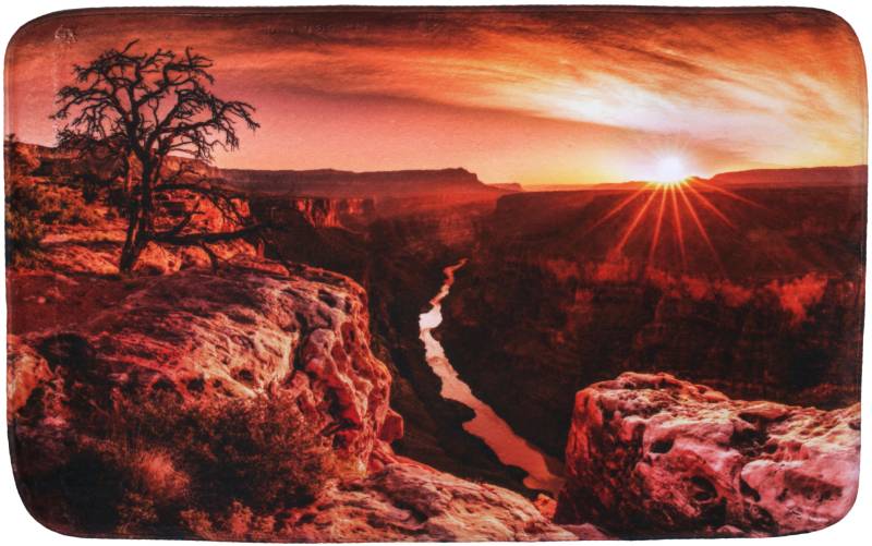 Sanilo Badematte »Grand Canyon«, Höhe 15 mm, schnell trocknend, Memory Schaum von Sanilo